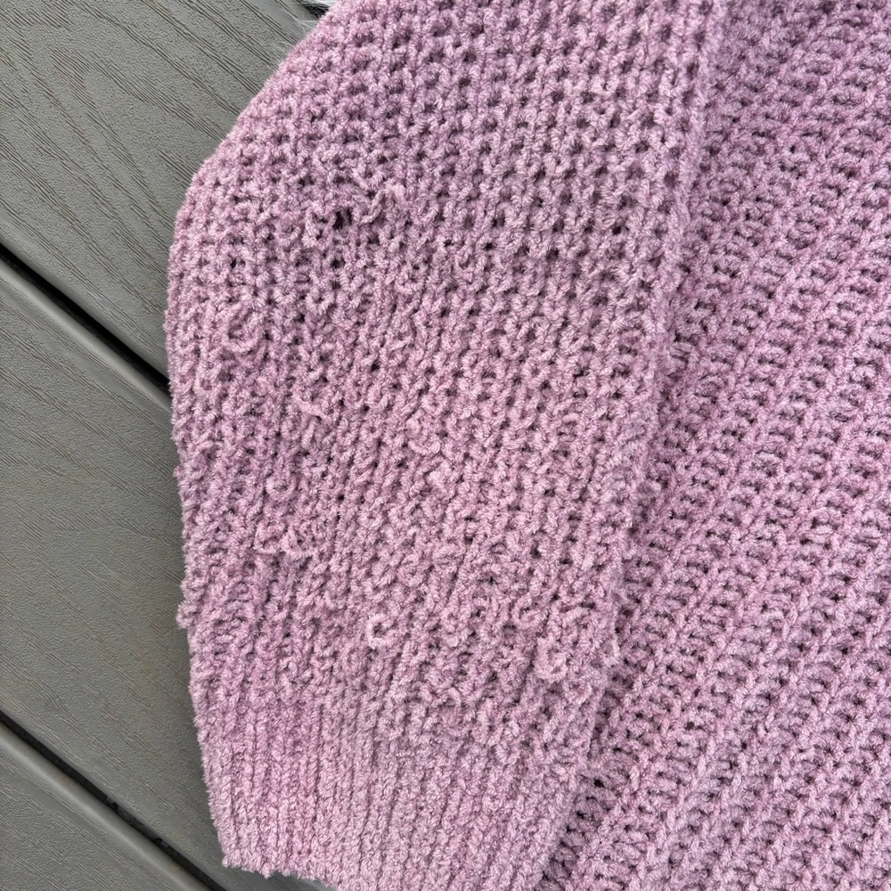 Express Purple Sweater - Picture 3 of 4